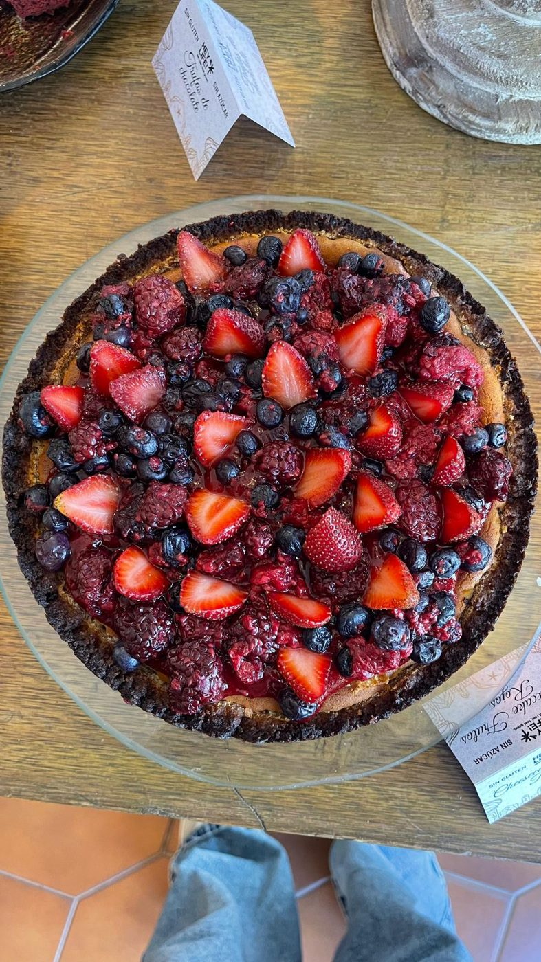 Cheesecake de frutos rojos